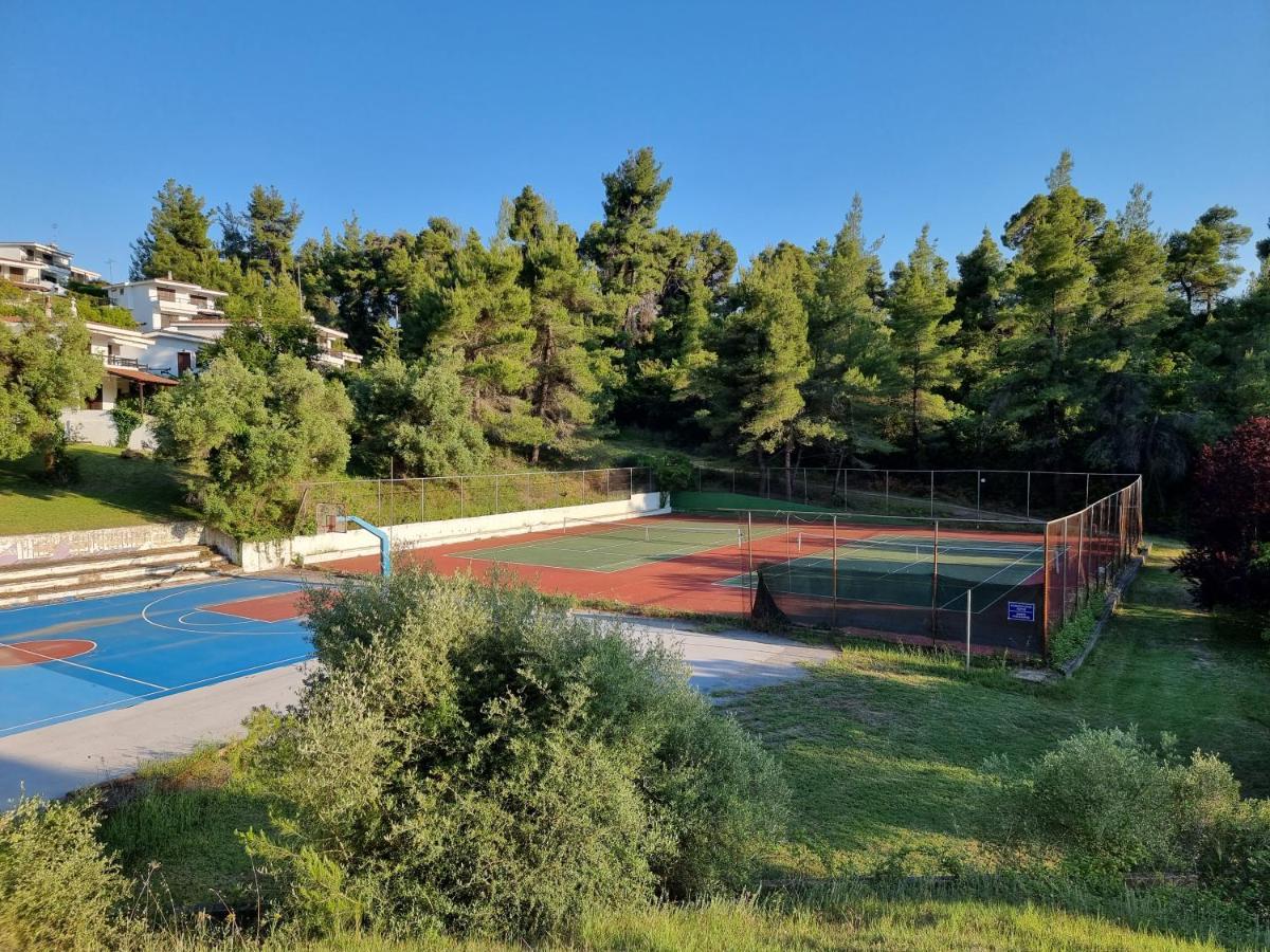 Beachfront Villa 100M From Sea For Up To 10 Guests Siviri Exterior foto
